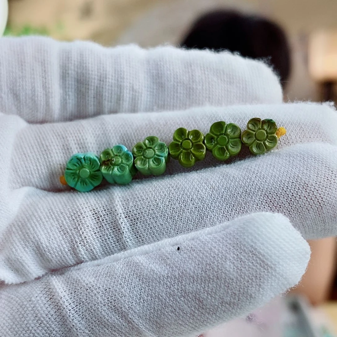 未镶嵌绿松石珠宝奇石