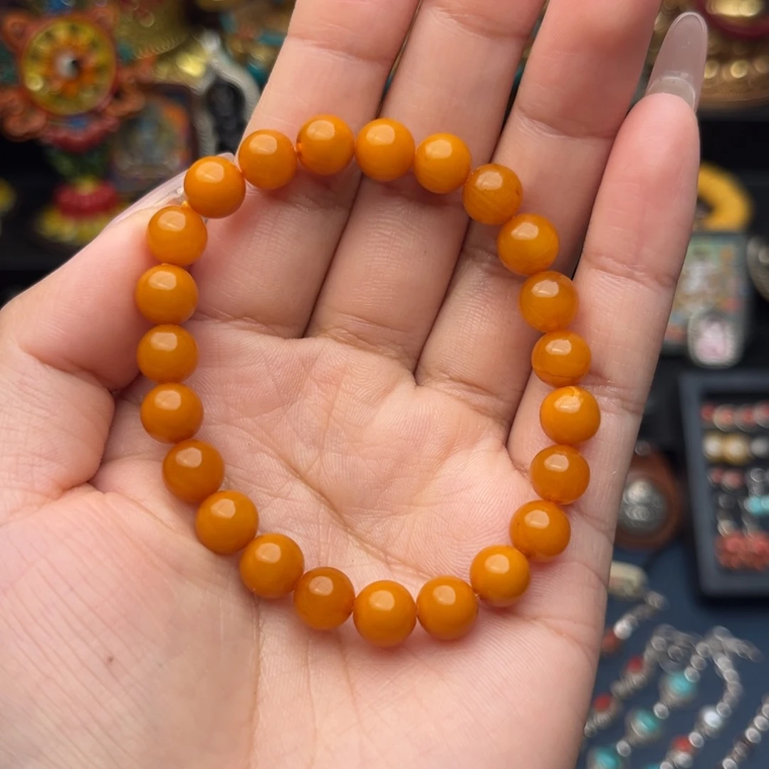 思***思泥塑蜜蜜绝美精致手串