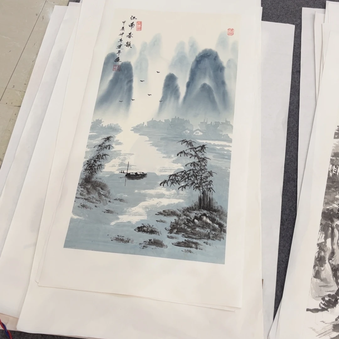 国画L精品国画作品