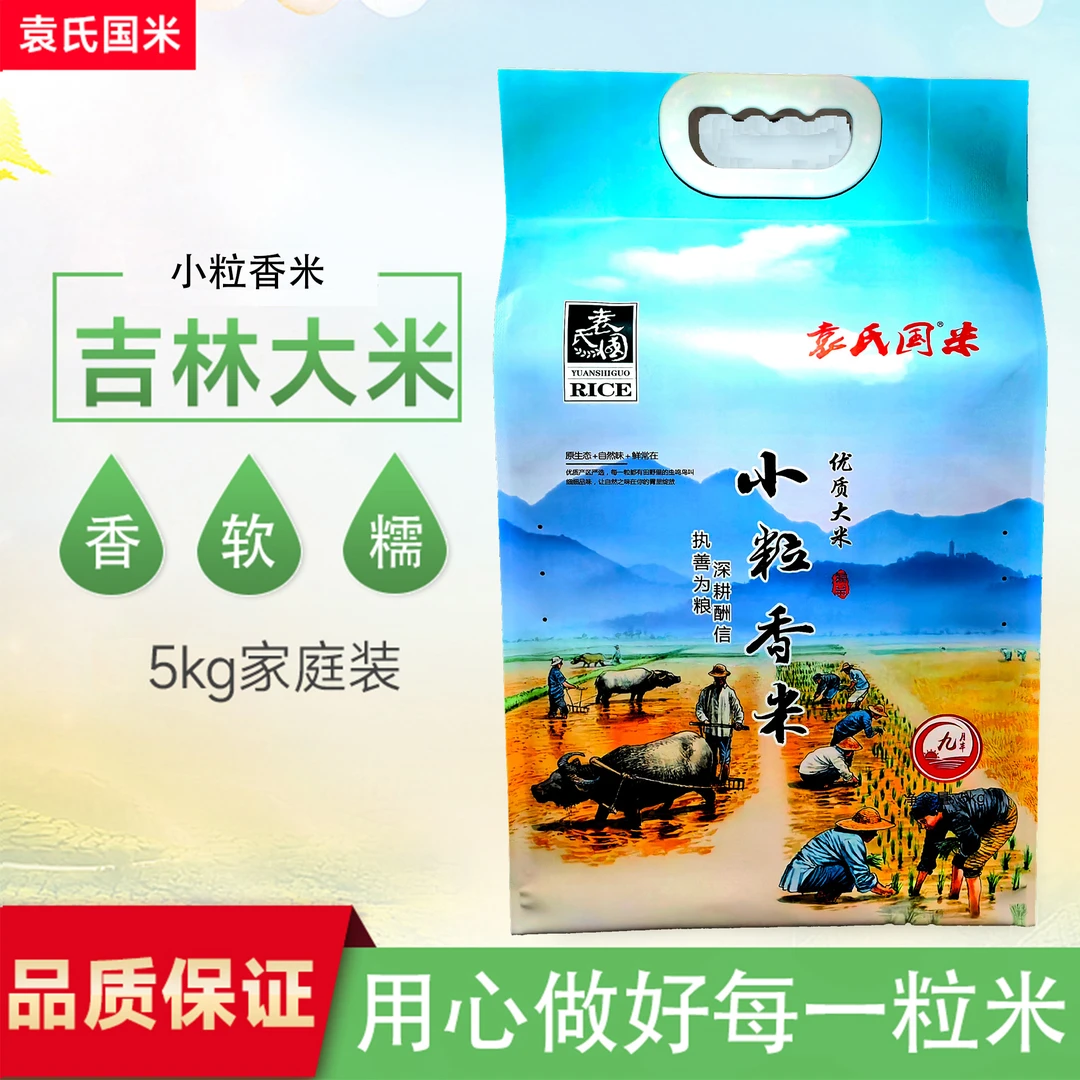 小粒香米-袁氏国米-5KG