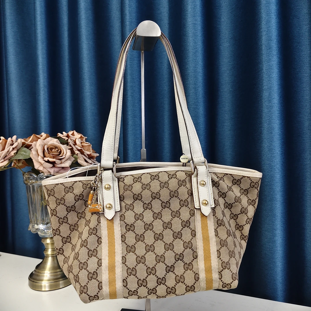 95新 GUCCI/古驰 G专属/古驰托特包/13202