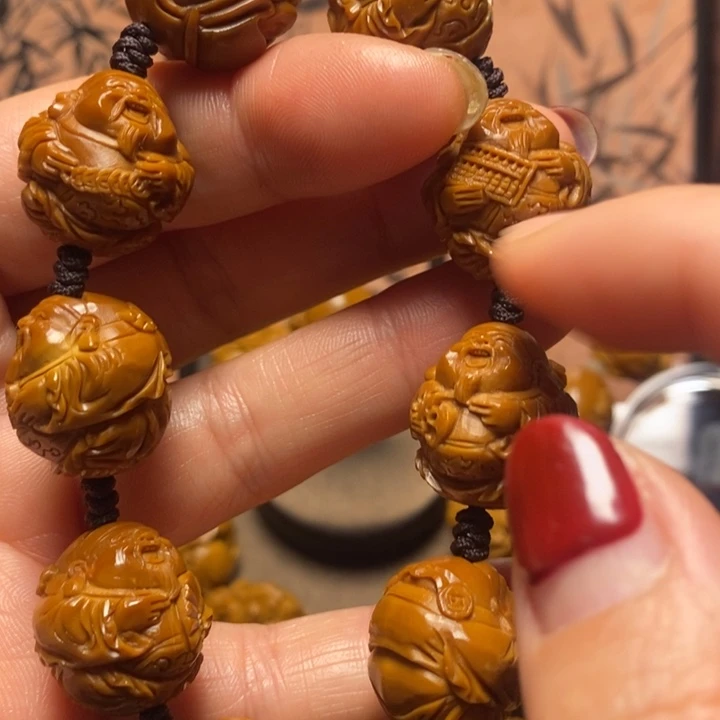 橄榄核手串/手链财神手串
