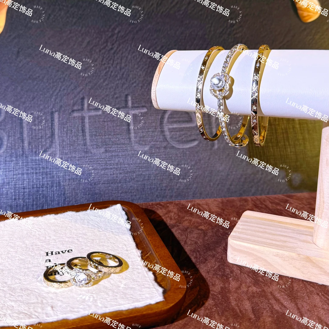 铜合金耳饰 C26 三合一时尚轻奢手镯 时尚耳饰