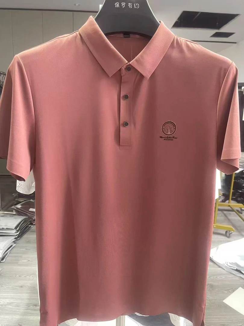 保罗有约保罗有约男士舒适时尚夏季透气POLO领高级休闲T恤A104