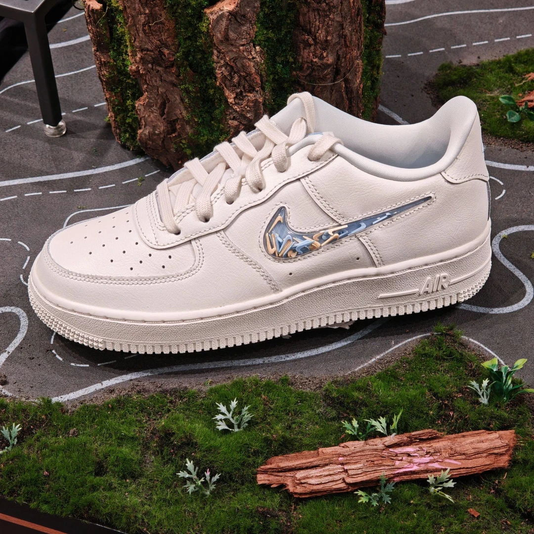【滔搏联动】NIKE耐克女子AIR FORCE 1 GS空军一号休闲鞋IM6697-141