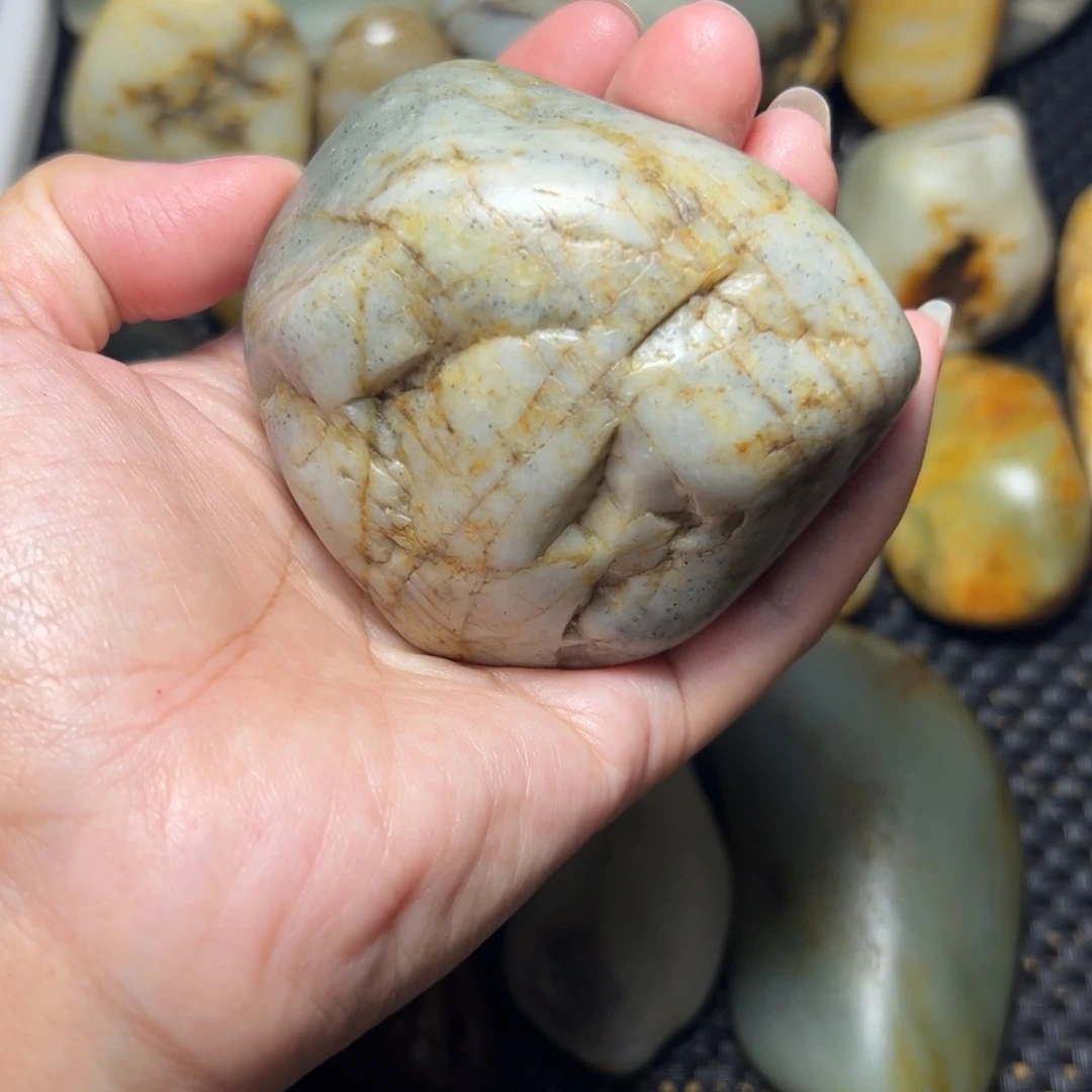 和田玉未镶嵌挂件12