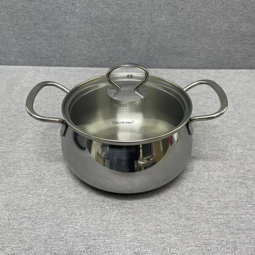 5-023 Chockmen 雍华系列双耳苹果锅 14*8.5CM 重约0.86KG