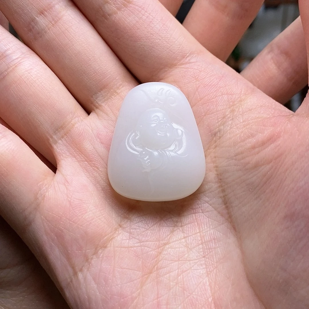 和田玉挂件未镶嵌小*…