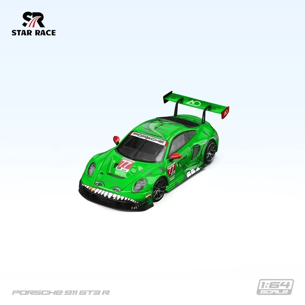 SR 1:64 保时捷911 GT3 暴龙 仿真合金汽车模型 摆件礼品