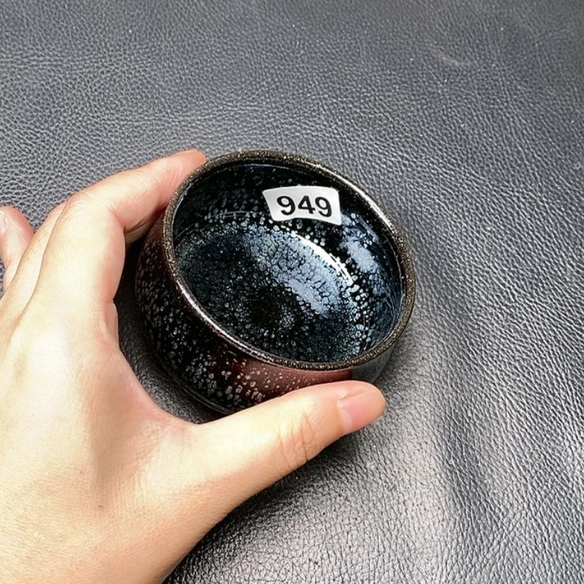 【闪购商品】茶盏全手工原矿釉放漏