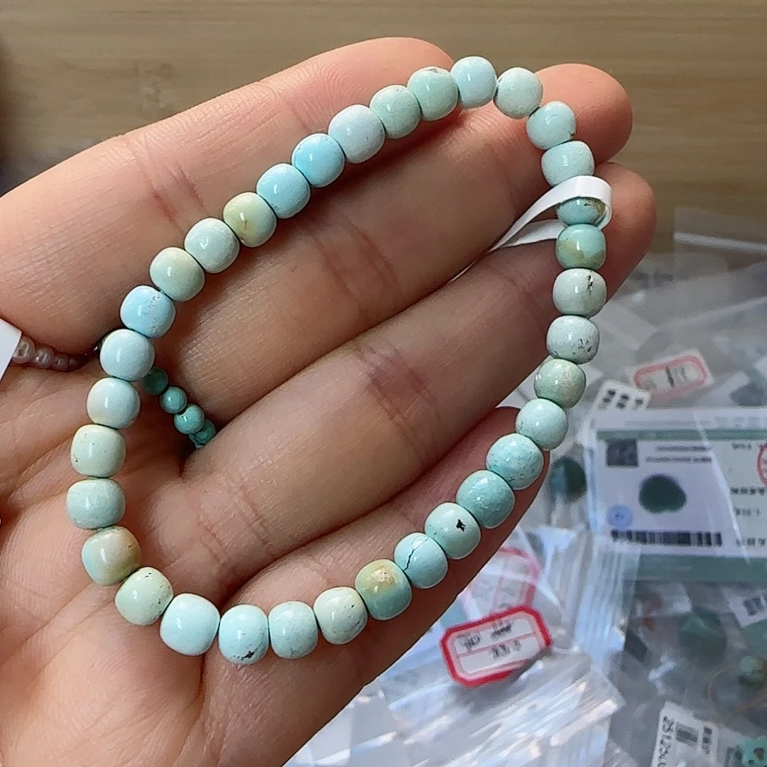绿松石珠宝半成品未镶嵌