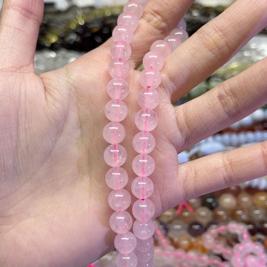 卷***妈玛瑙/玉髓散珠粉水晶