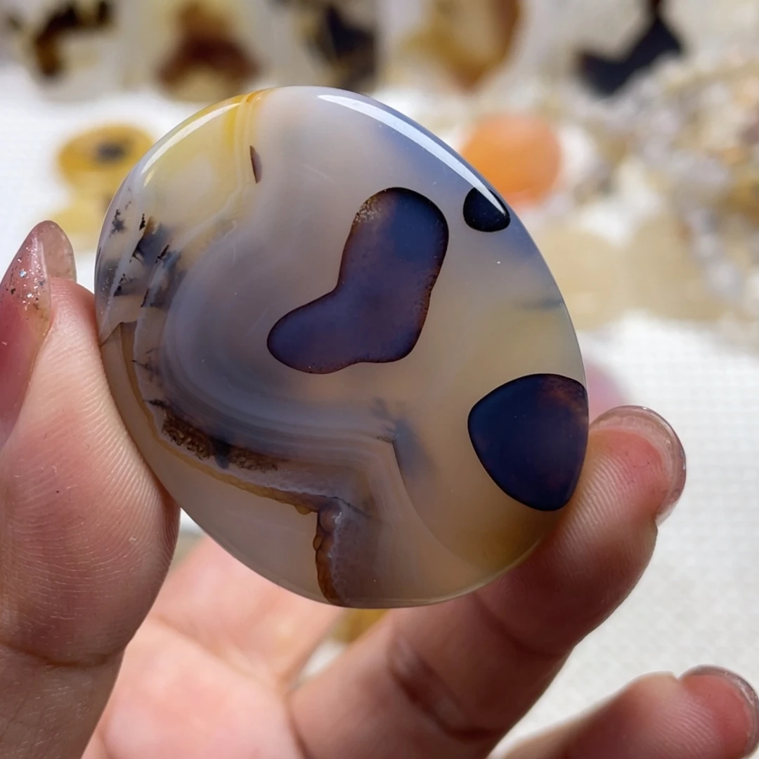 玛瑙/玉髓未镶嵌颈饰