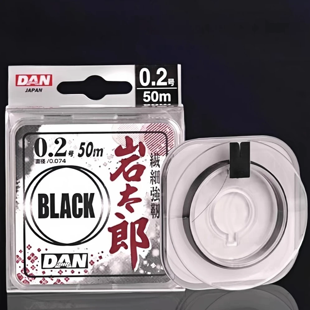2024新品 日本 原装进口 DAN 钓线 尼龙线 鱼线 岩太郎BLACK