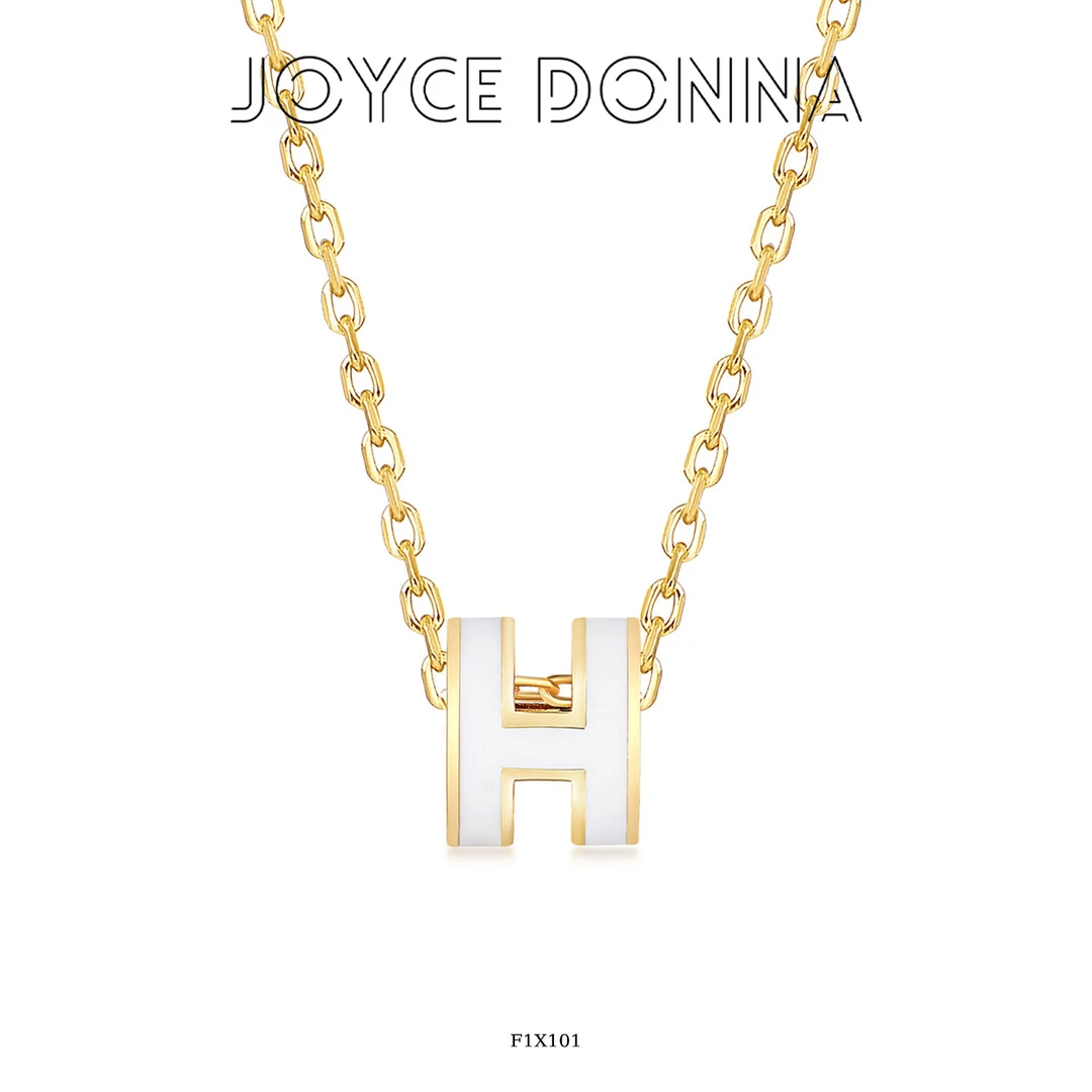 镀K金【经典字母】轻奢时尚气质百搭项链 F1X100 F1X101