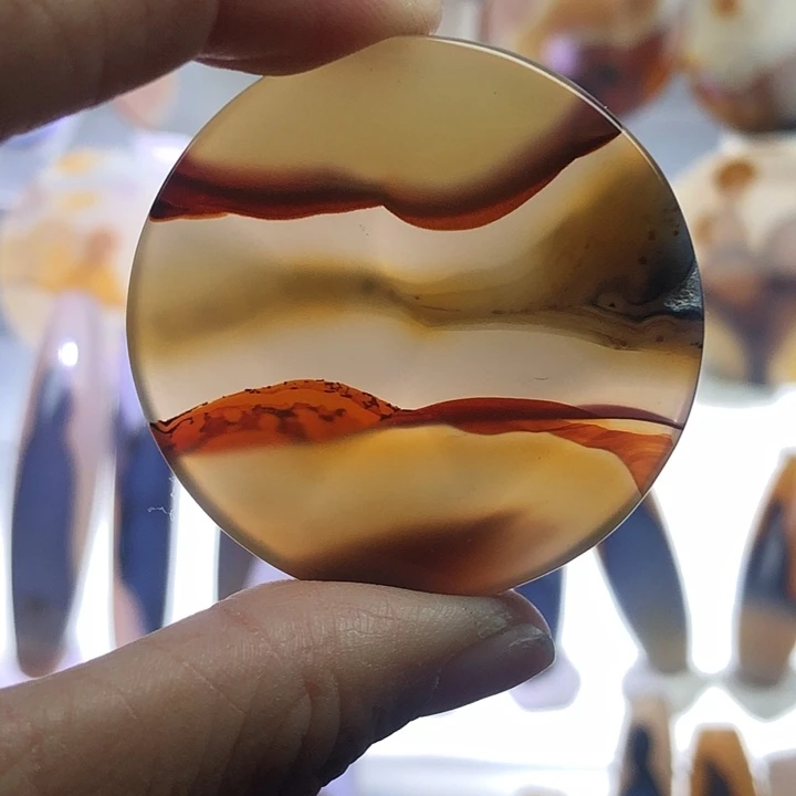 查罗石未镶嵌珠宝半成品159霞