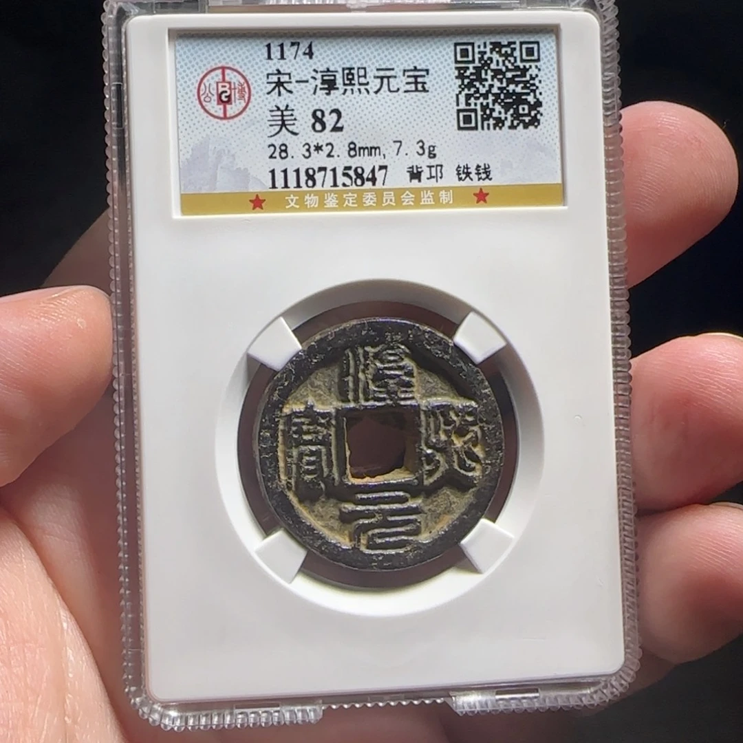 铁XX评级封装盒子币一个