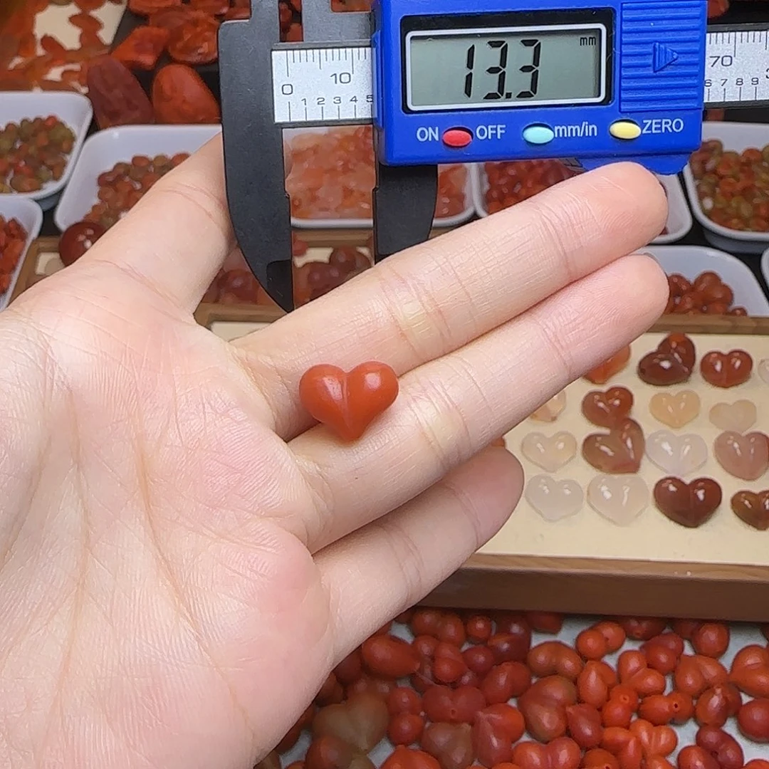 南红玛瑙未镶嵌吊坠(不含链)