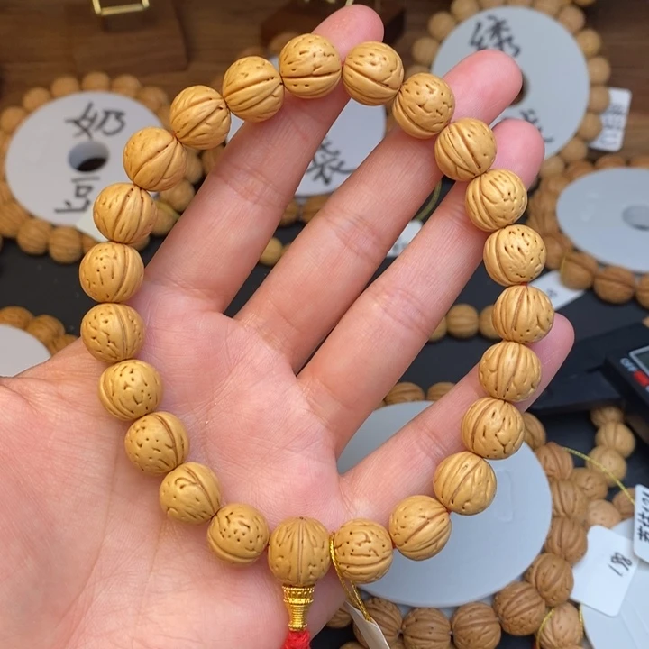 桃核手串顺**然金蝉子12.5S 误差0.5抛光板