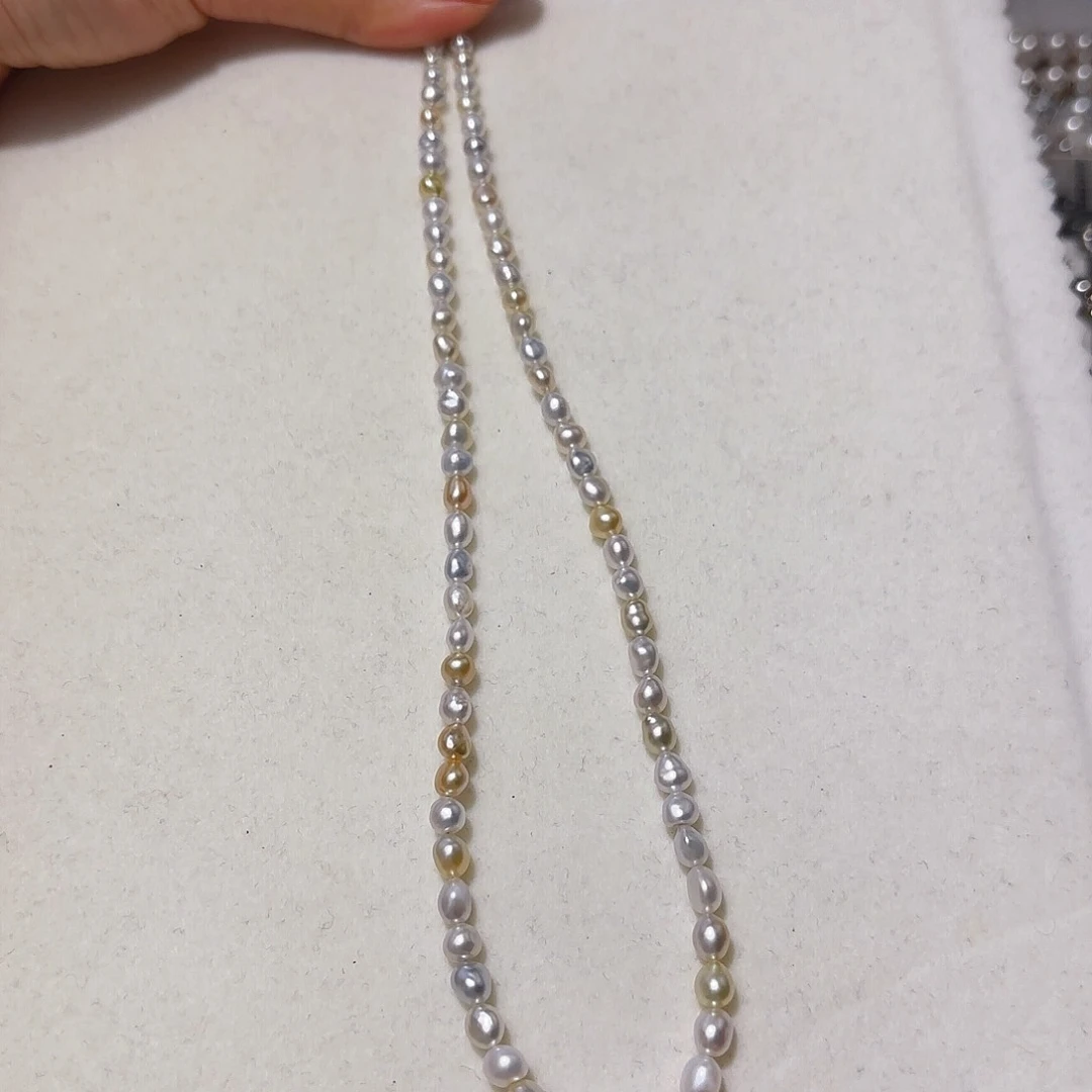 海水珍珠颈饰银S925镶嵌