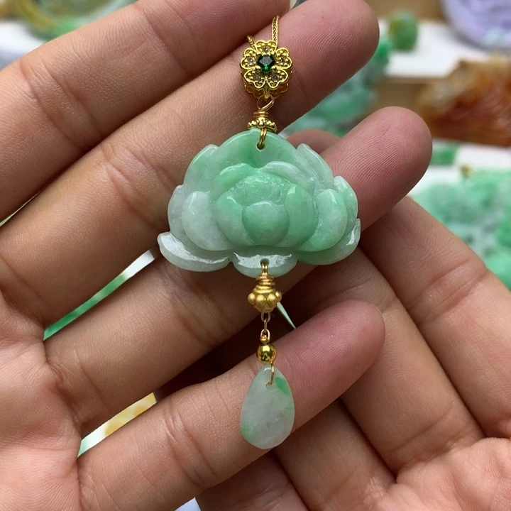 颈饰未镶嵌翡翠翡翠