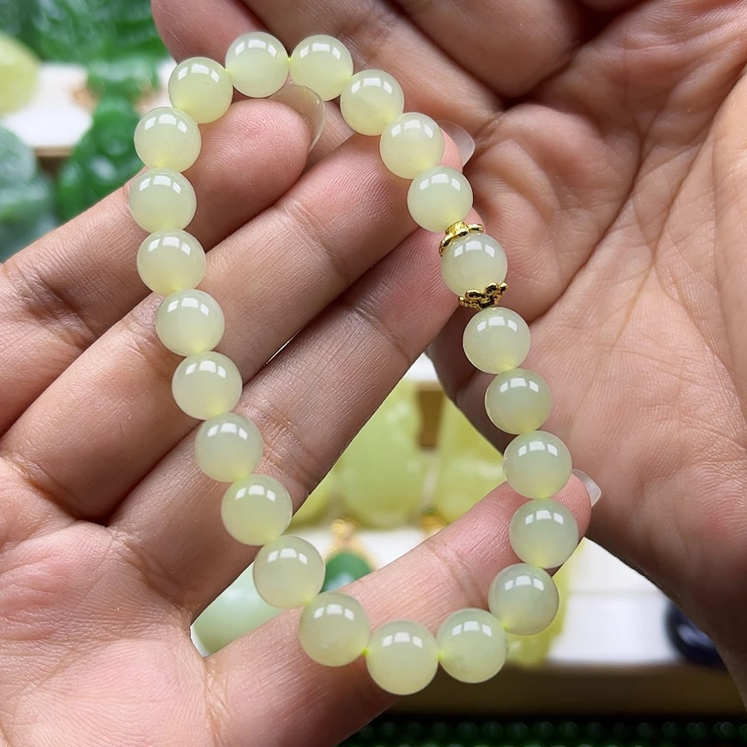 未镶嵌手串和田玉