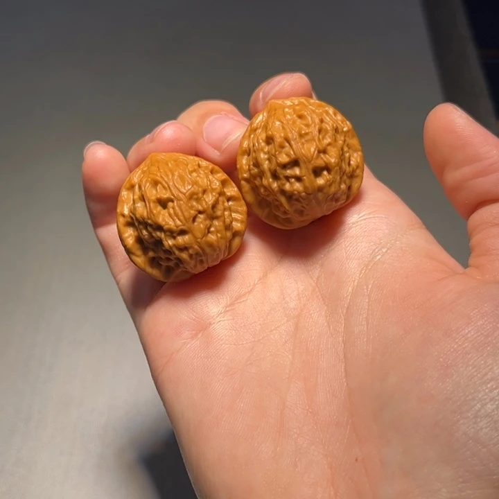 把件文玩核桃野白007