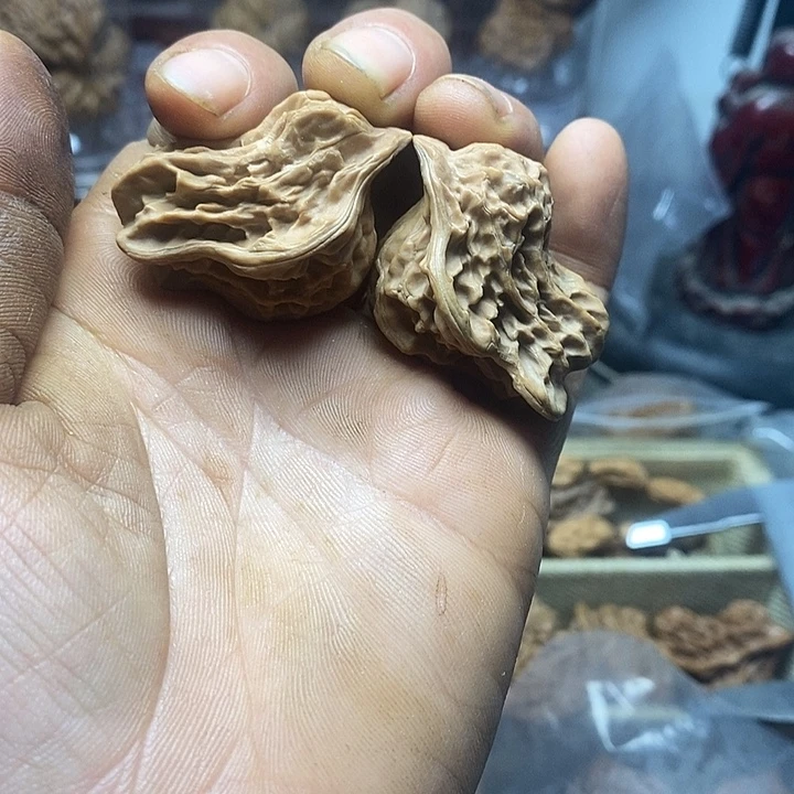 吊坠桃核盘山小鸟