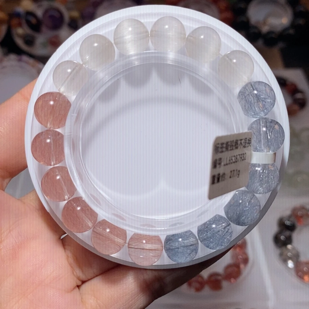 未镶嵌手链水晶彩兔毛手链9.8
