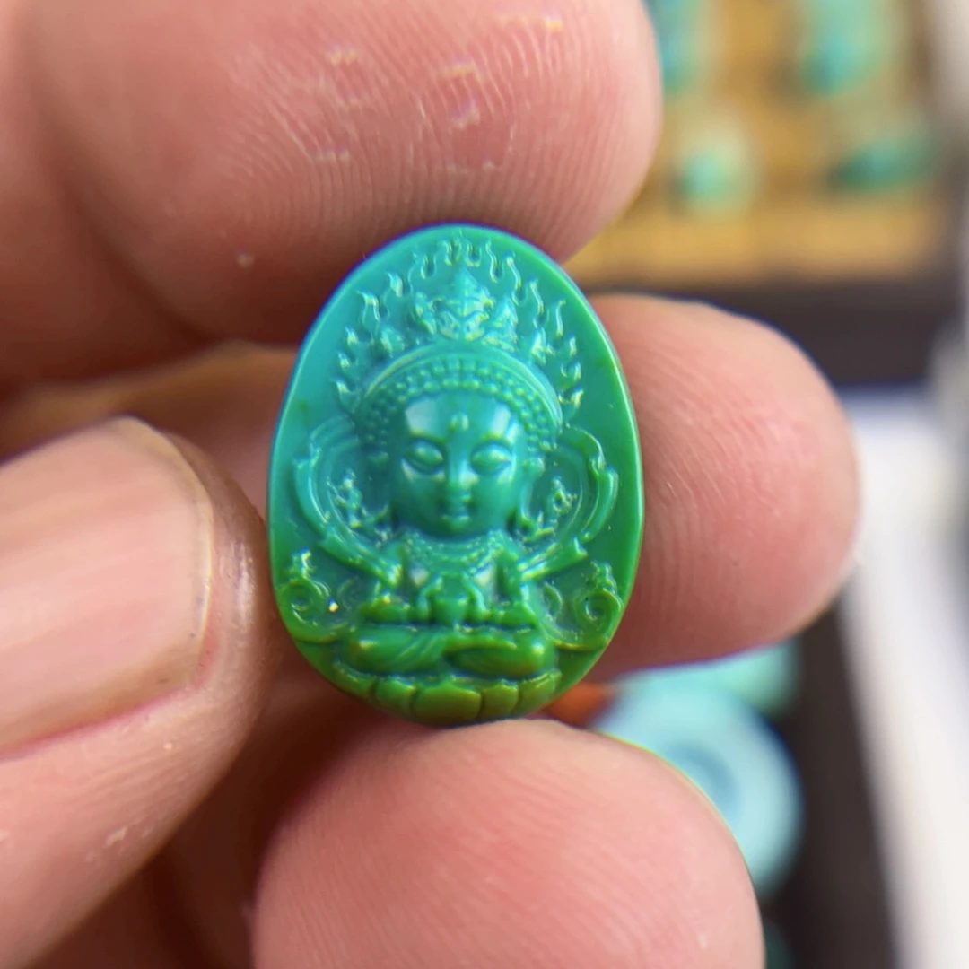 绿松石配饰未镶嵌