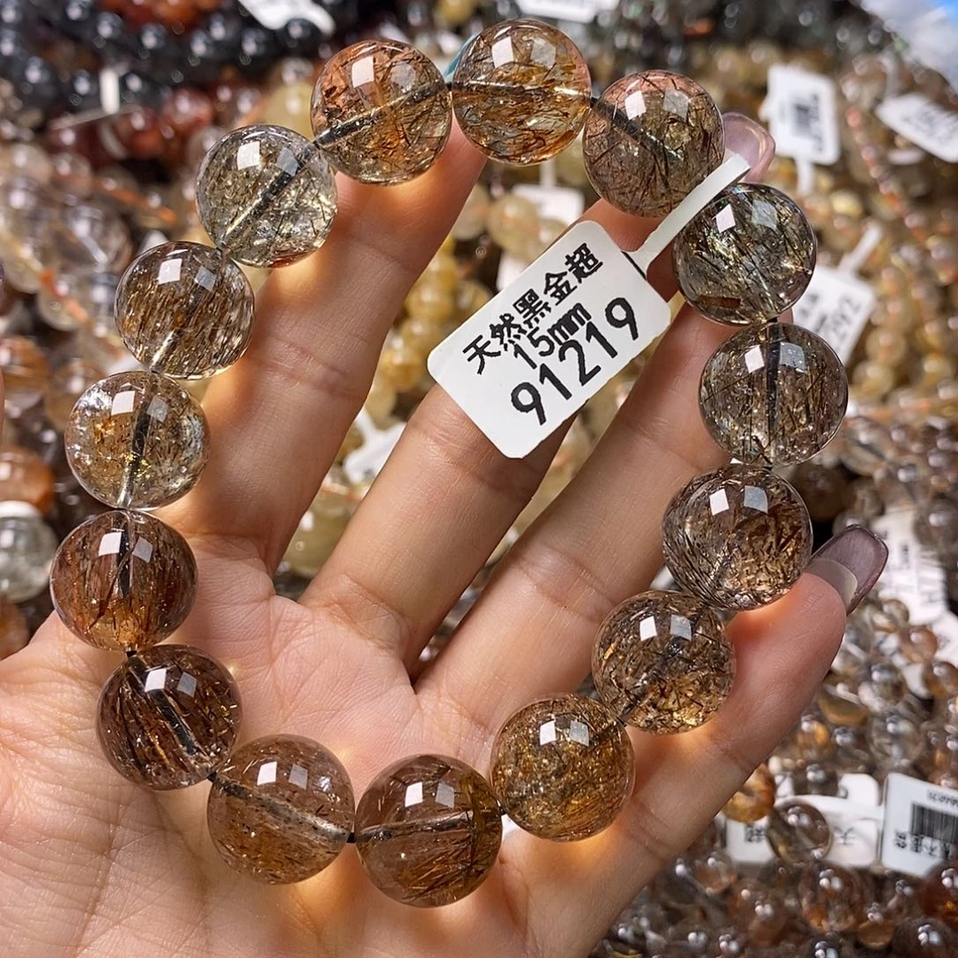 未镶嵌水晶手链水