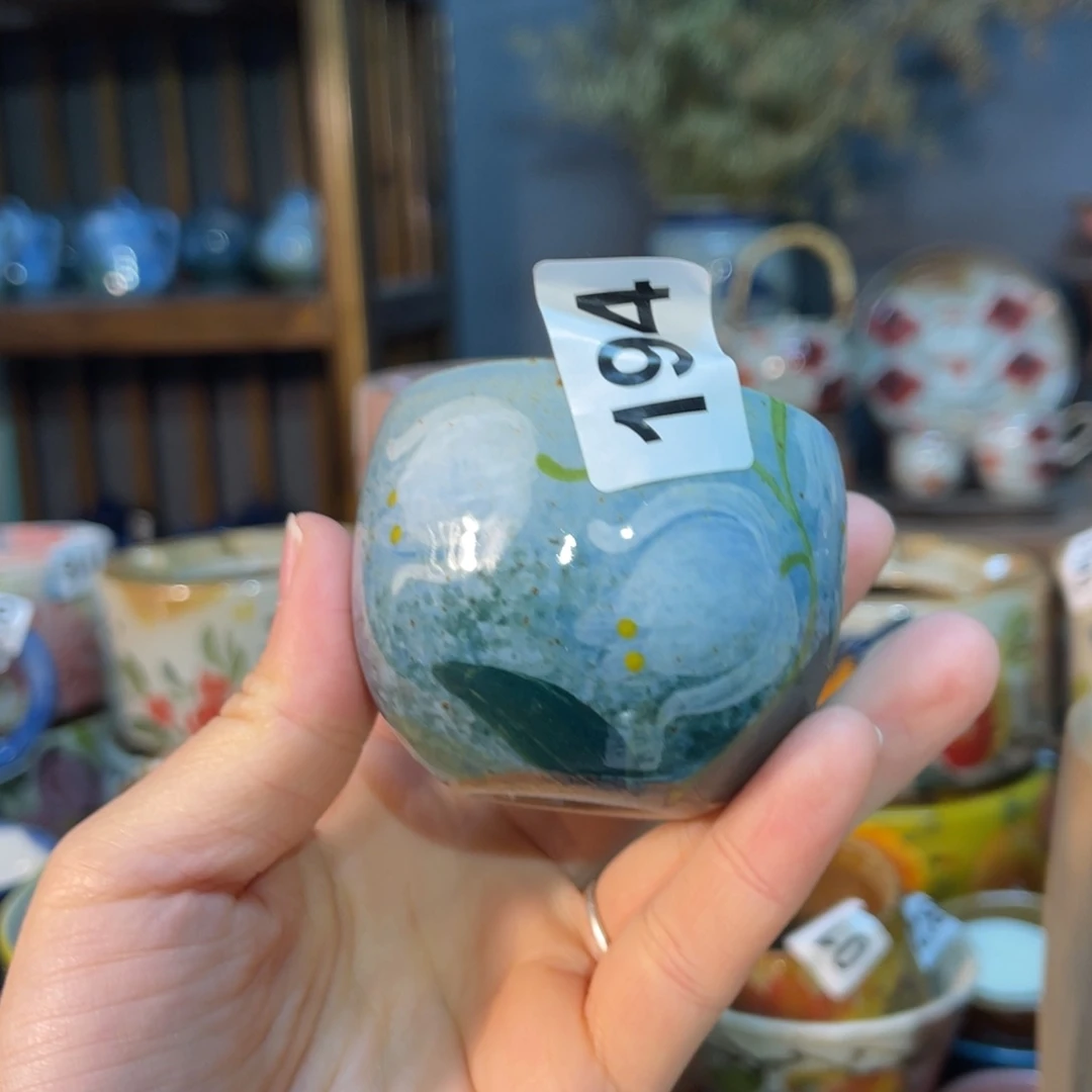 杯素浅陶瓷手工手绘