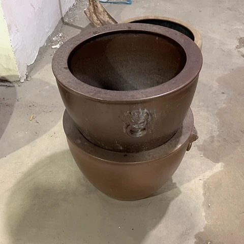 摆件胡**明高温陶瓷大缸系列