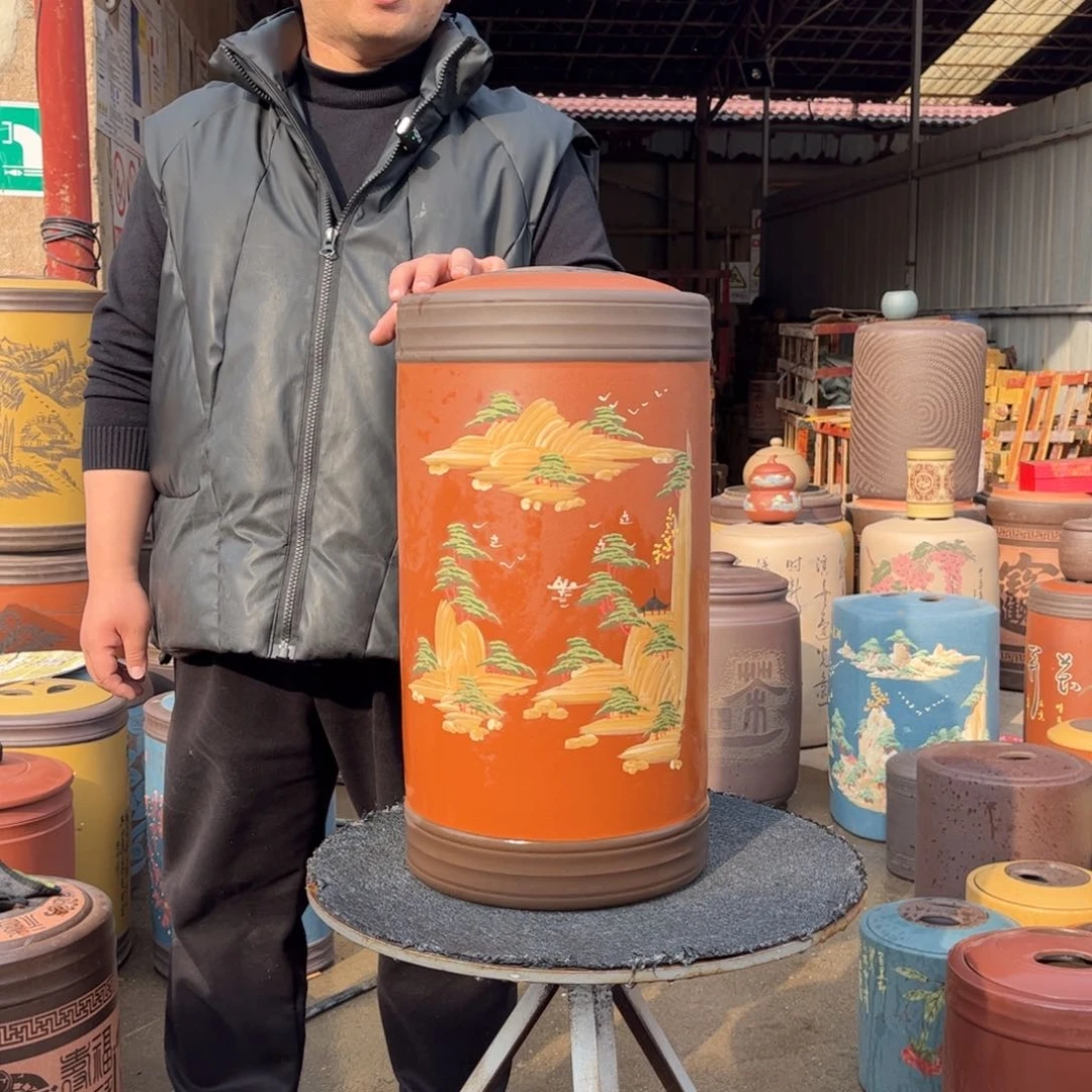 紫砂茶叶罐茶叶罐