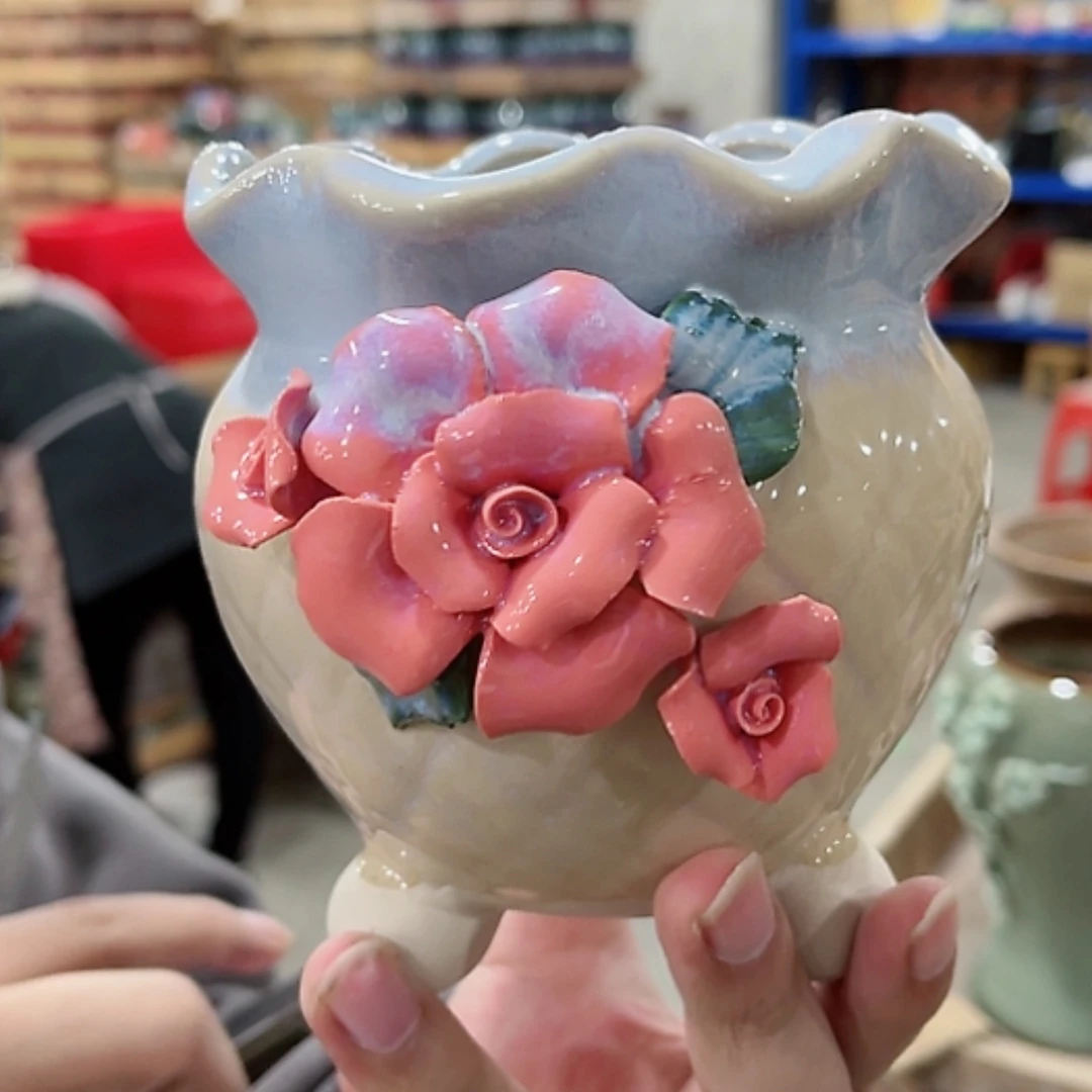 【闪购商品】陶瓷花盆