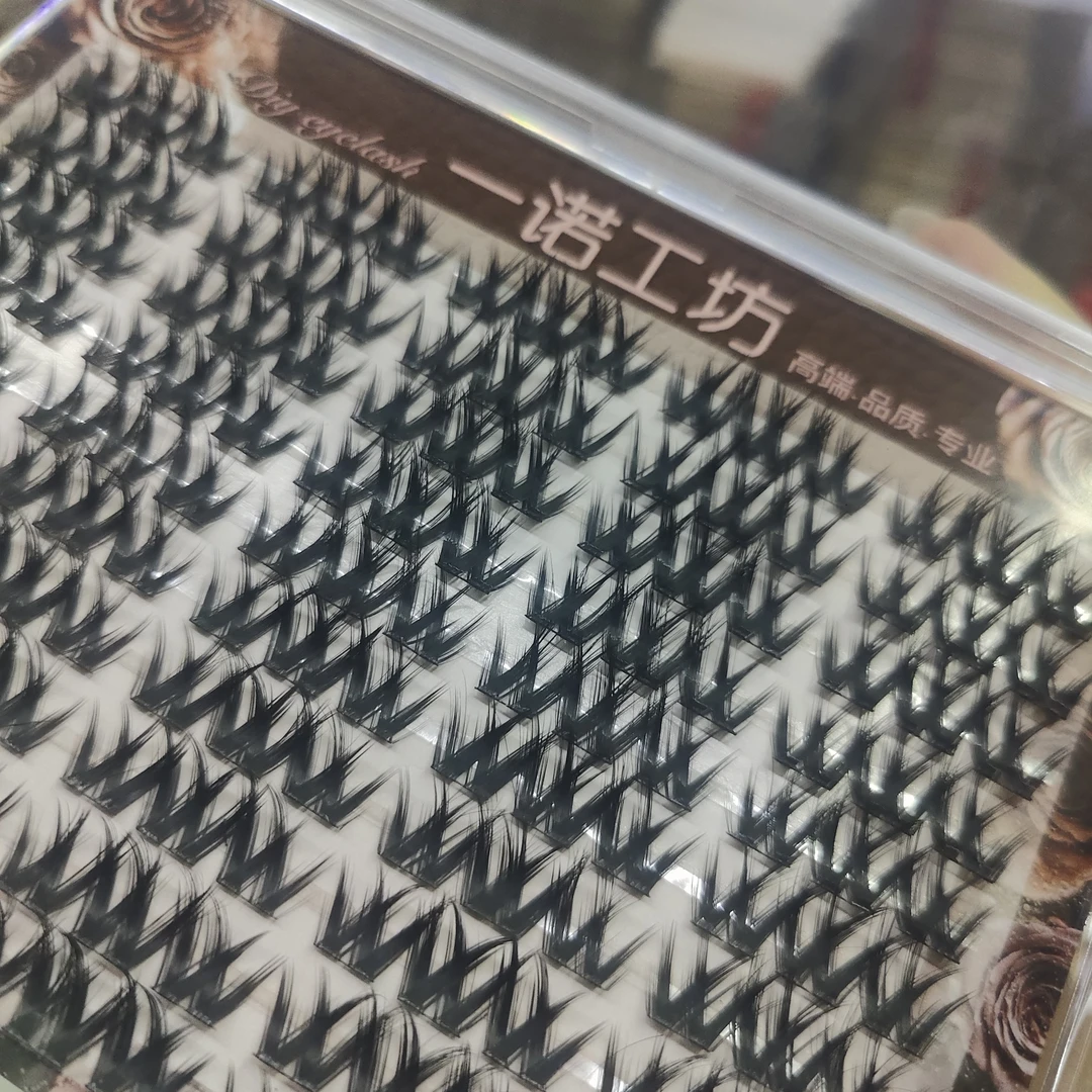 一诺工坊懒人分段式免胶大花卷自然卷翘浓密真新手假睫毛