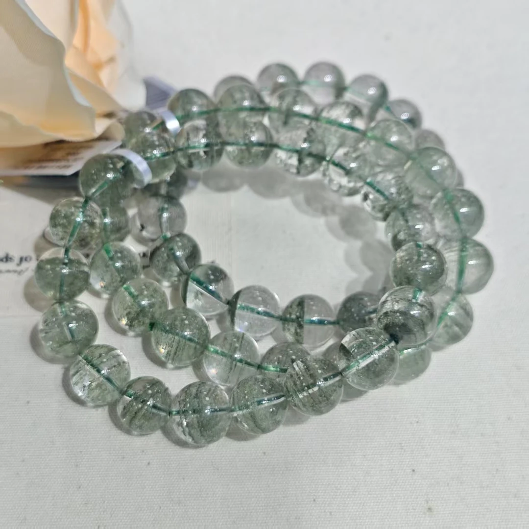 【书记甄选】天然绿幽灵单圈手链 多样性发一件 约10mm CK4668