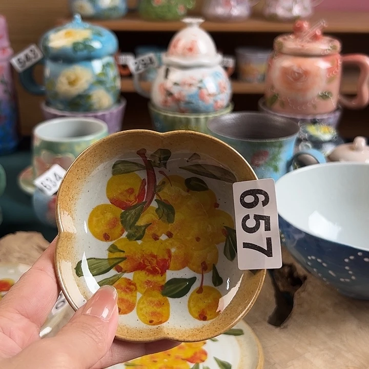 景德镇陶瓷手绘作品657