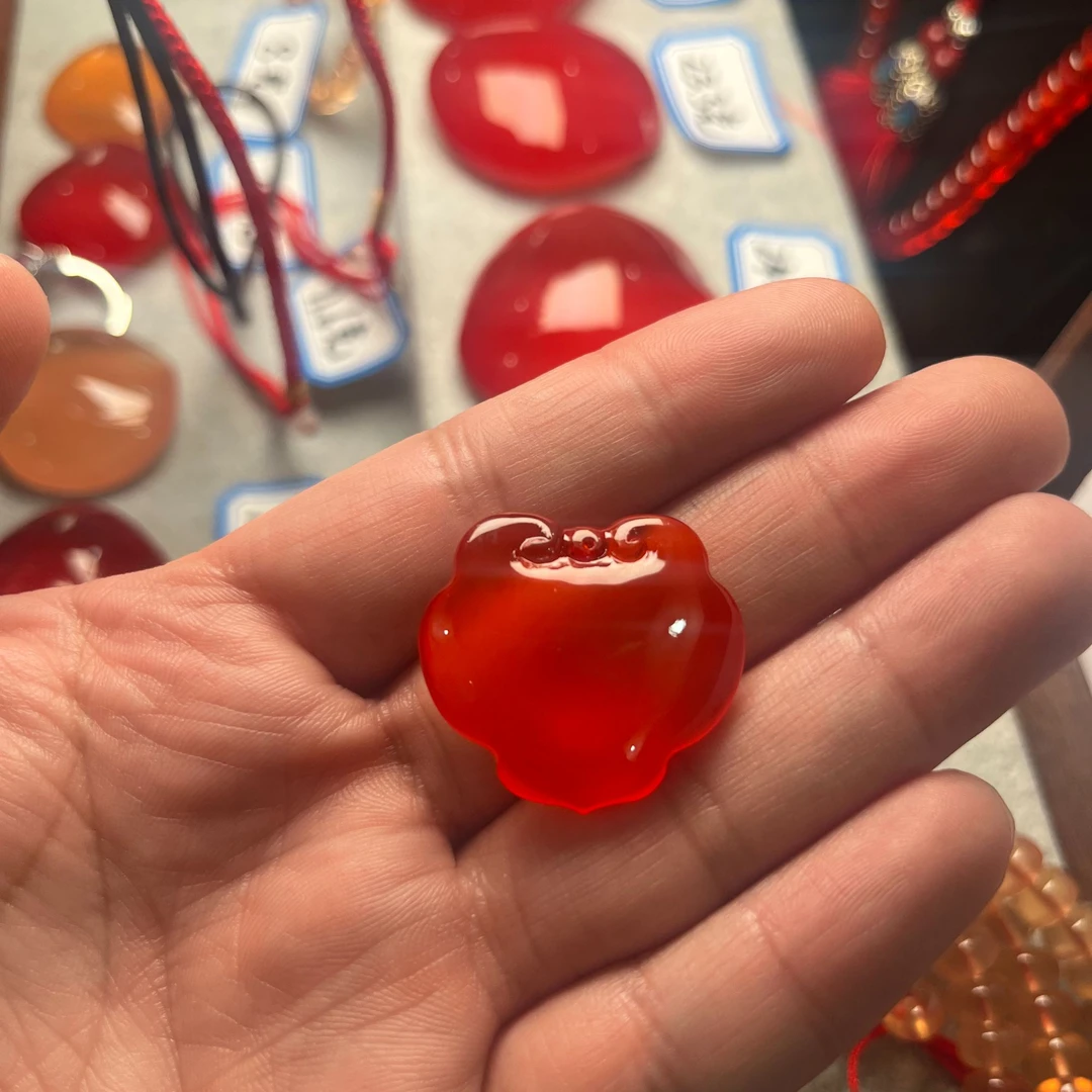 平安锁   青鱼石   创意礼品手工