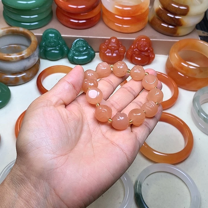 石英质玉未镶嵌手镯