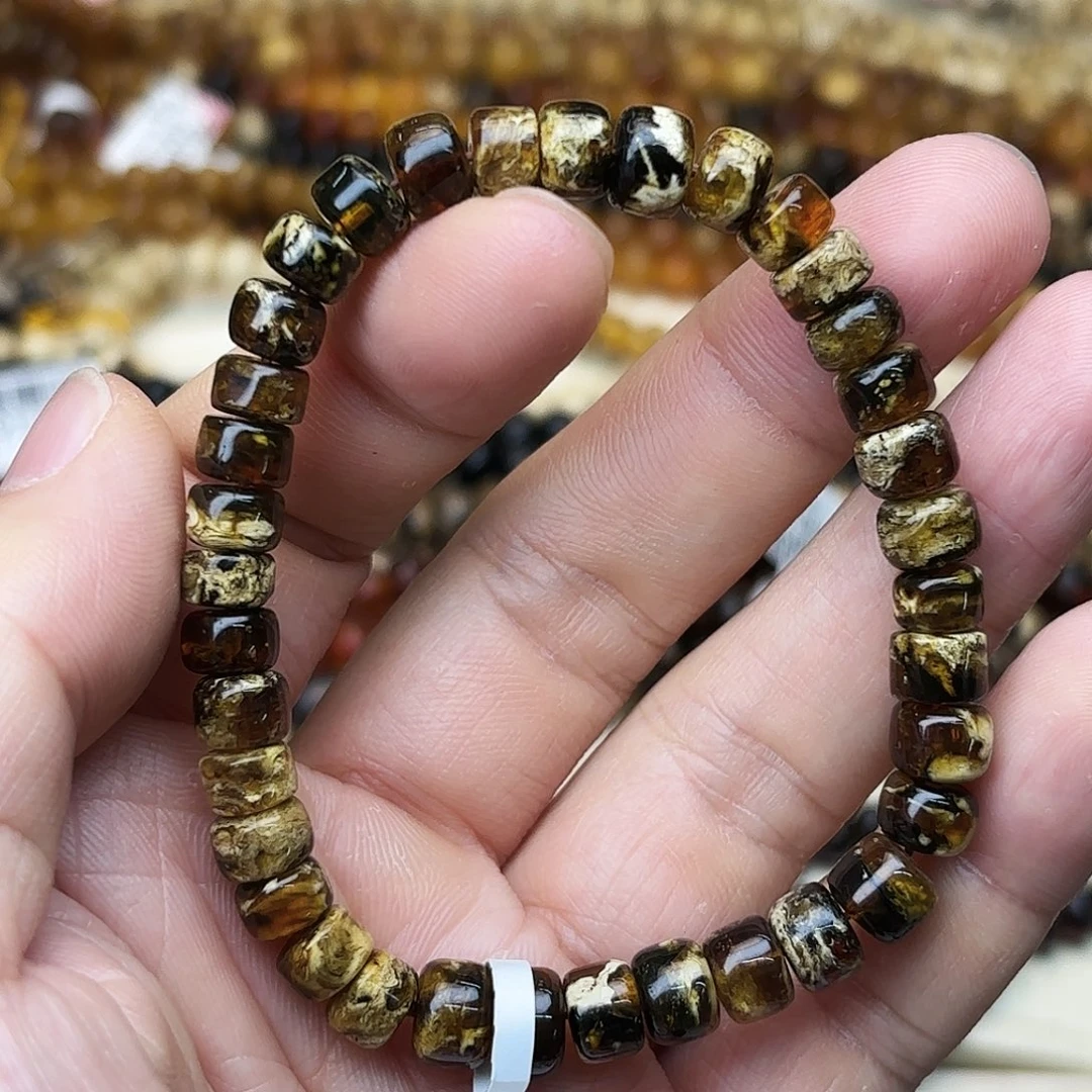 琥珀未镶嵌裸石七91645