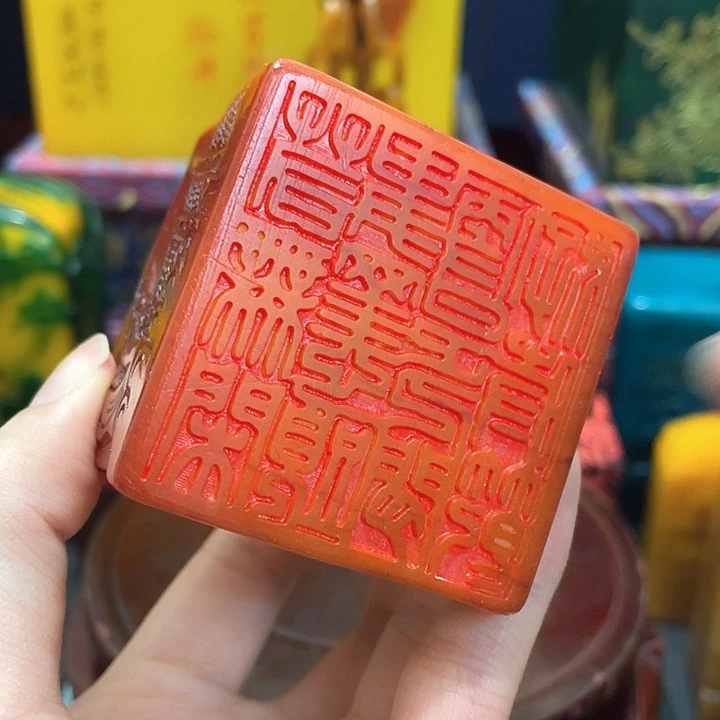 寿山石印石篆刻印章引首章闲章姓名章生日礼物