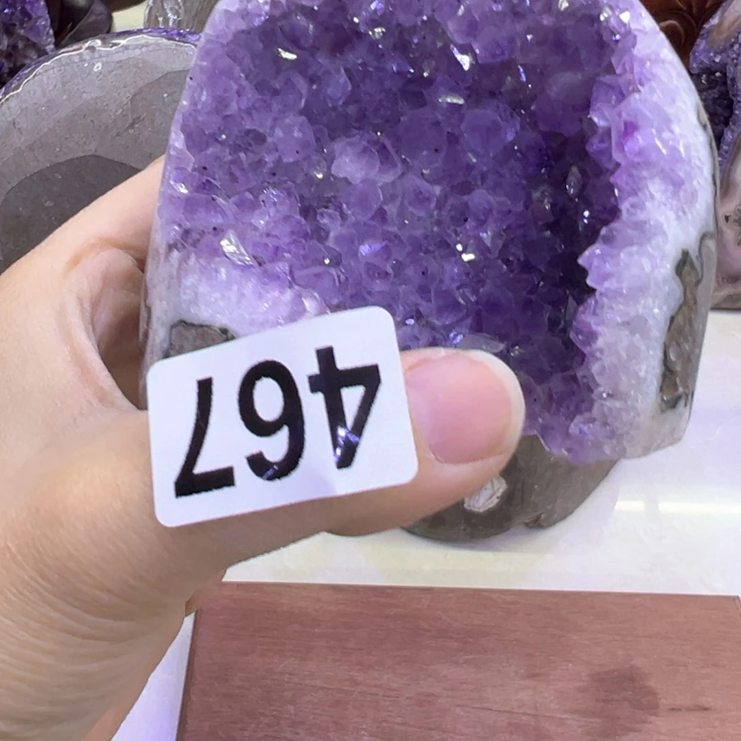 水晶摆件未镶嵌紫晶