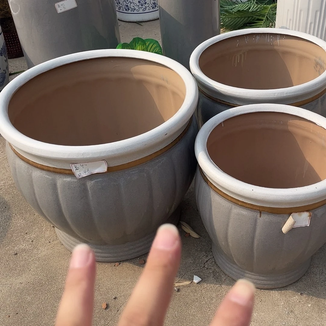 南瓜棕色一套三配托盘