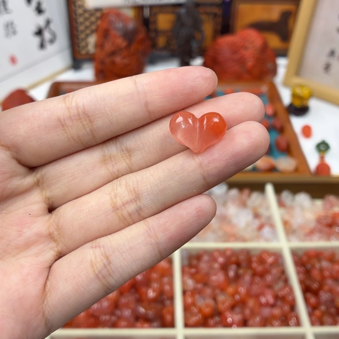 南红玛瑙未镶嵌配饰南红屁桃