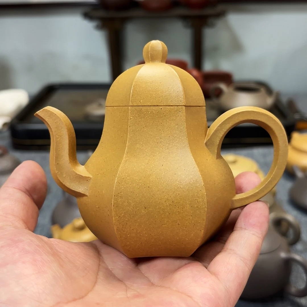 ^***^茶壶紫砂全手工紫砂壶杨桃