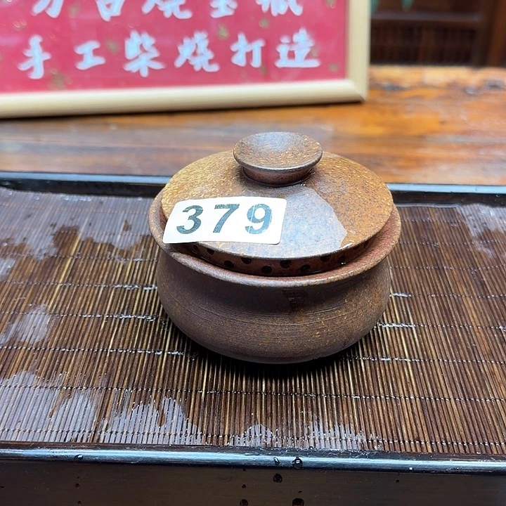 纯手工制作粗陶茶具