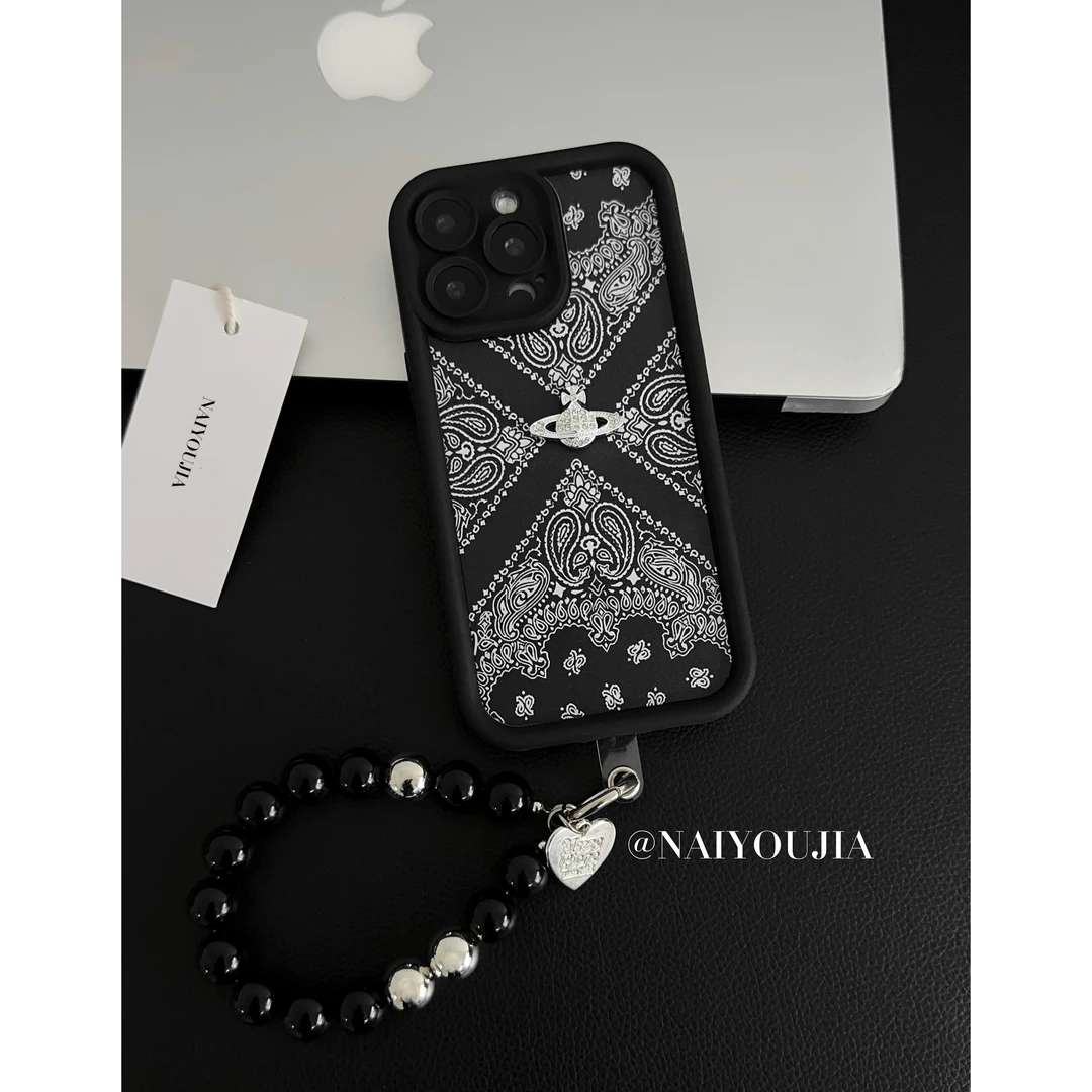 复古花纹适用于苹果16promax/15/14/13华为vivo小米oppo手机壳