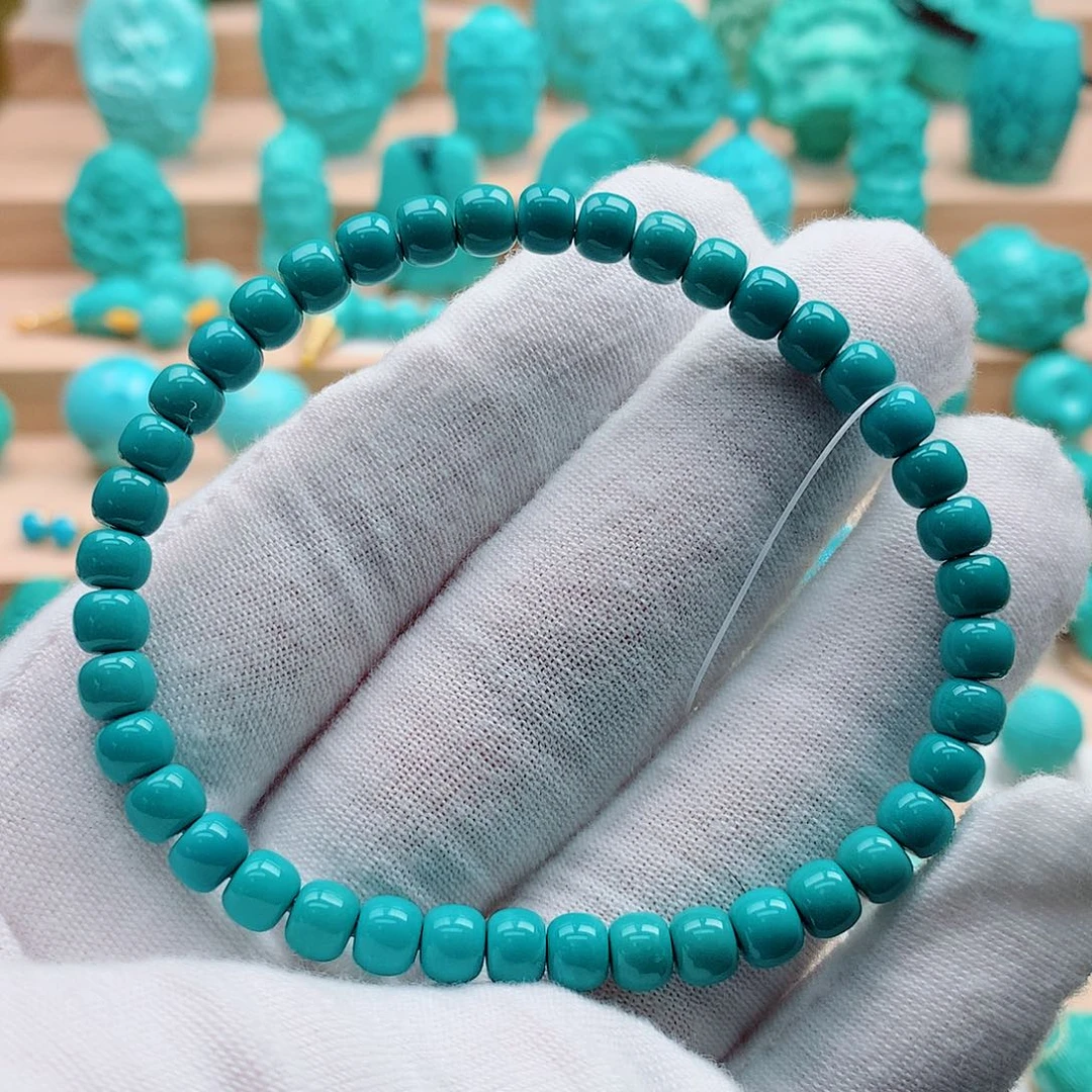 绿松石未镶嵌单圈