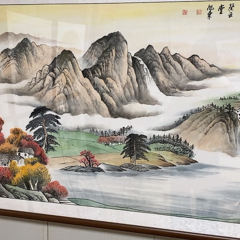 【闪购商品】国画手绘国画带框